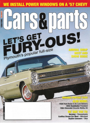 CARS & PARTS 2009 APR - '28 MODEL A DELIVERY, '58 STUDEBAKER, '64 MALIBU SS